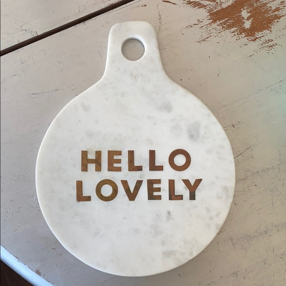 NWT Anthropologie marble tray